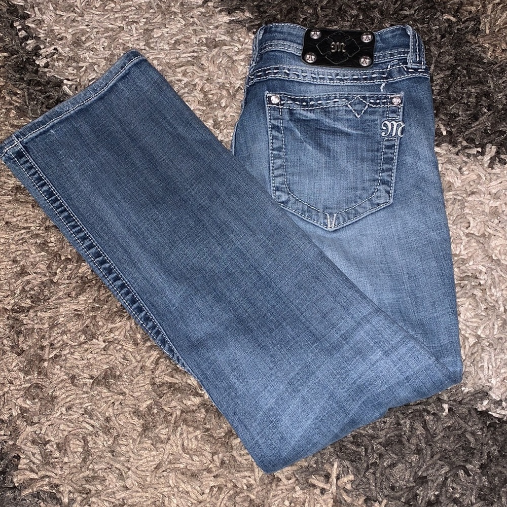 Miss Me size 29 Boot Cut good cond inseam 30 1/2